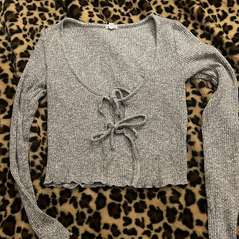 Garage Tie Sweater Shirt